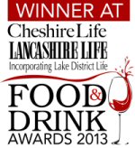 Cheshire Life award for Dining Pub of the Year 2013